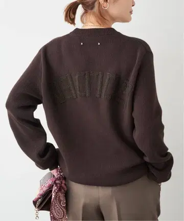 GOLDEN GOOSE REGULAR CREW NECK LOGO