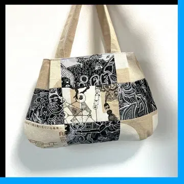 패치워크 프리스타일 토트백