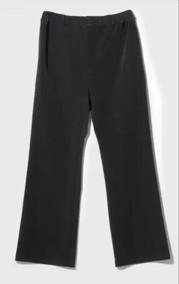 MB 내로우 플리츠 플레어 슬랙스 L 네이비