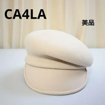 465 CA4LA HUMAN FELT3 헌팅 캡 베레모