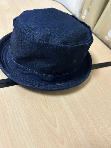 빅 사이즈 미사용 새상품 데님 롤 햇