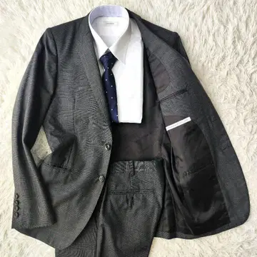 [ 고급 ] 존 로렌스 설리번 셋업 수트 글렌체크 총 안감