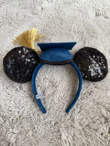 미키 졸업 모자