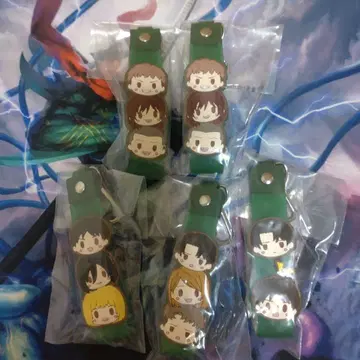 진격의 거인 제일복권 I상 퐁당참 5개 세트 시크릿 포함