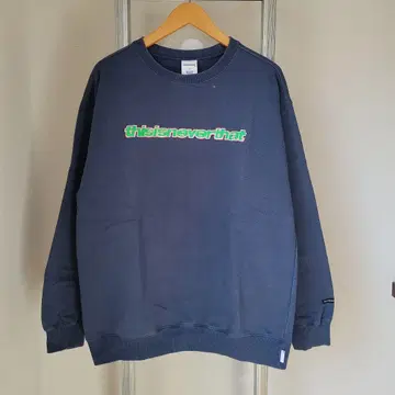 thisisneverthat 로고 프린트 맨투맨 트레이닝복