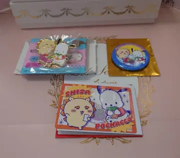 [인기 최고!] 치이카와 산리오 캐릭터즈 시사 & 포차코 3종 세트