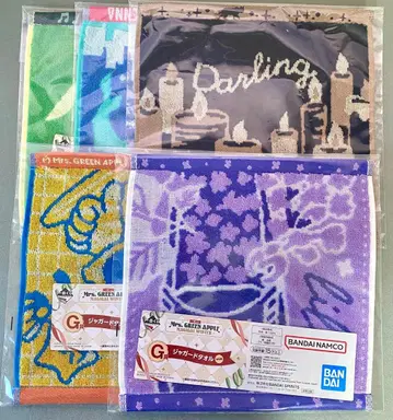 미세스 그린애플 제일복권 G상 자카드 타월 5개 세트