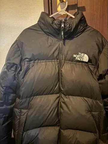 THE NORTH FACE 블랙 다운 자켓 US L