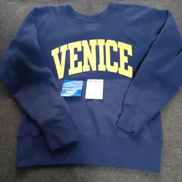 Champion 리버스 위브 트레이닝복 네이비