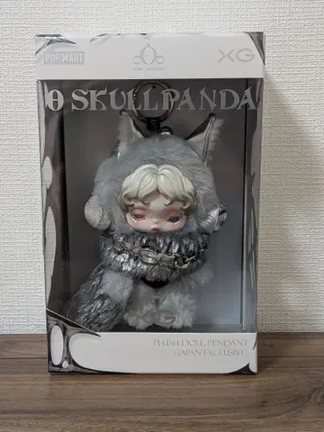 SKULLPANDA XG 봉제 인형 POPMART 일본 한정판