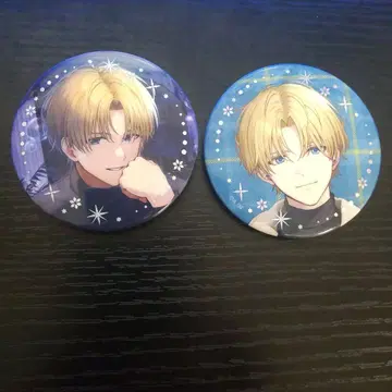 니지산지 윈터 데이트 2025 금박 캔뱃지 엑스 알비오