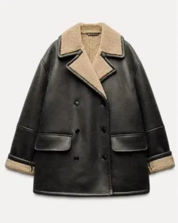 ZARA 더블 페이스 사양 코트 ZW COLLECTION 자켓