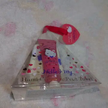 헬로키티 핸드크림 & 미니 타월 세트