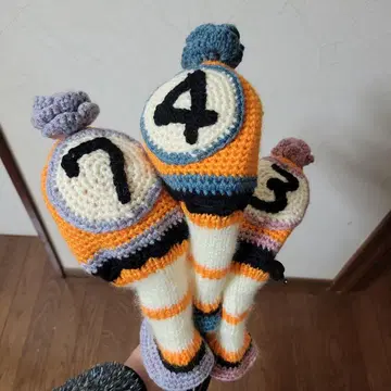 손뜨개질 골프 커버