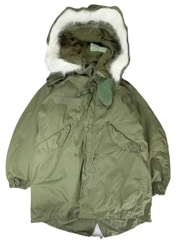 빈티지 70년대 M-65 모즈 코트 피쉬테일 코트 S