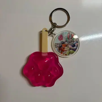 주토피아 아이스캔디 키링