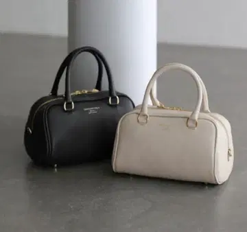 새상품급 CHRISTIAN VILLA 가죽 보스턴 백 2way 숄더