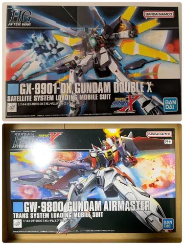 HG 기동신세기 건담 X 건담 더블 X & 에어 마스터 HGAW