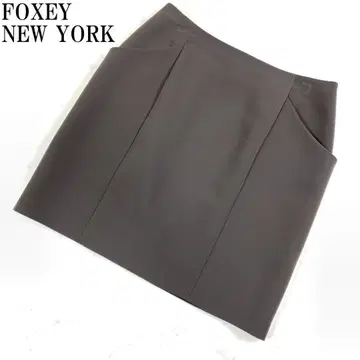 LA965 폭시 뉴욕 스트레치 스커트 브라운 계열 40