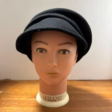 CA4LA 울 헌팅 캡 블랙