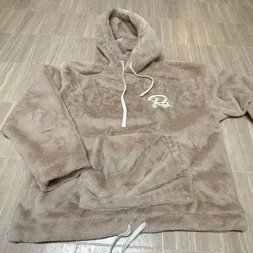 #Re:room 리룸 후드티 후디 에코 퍼 베이지