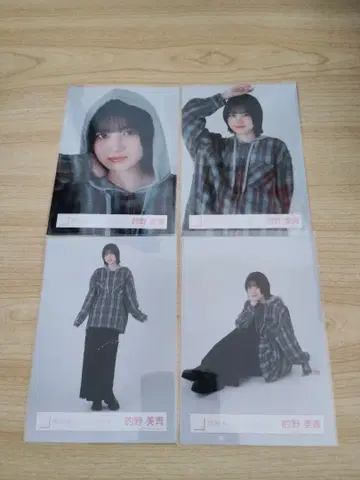 사쿠라자카46 체크 코디 브로마이드 마토노 미오 컴프