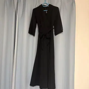 NatuSe Party dress 브랜드 블랙 원피스 7부 소매