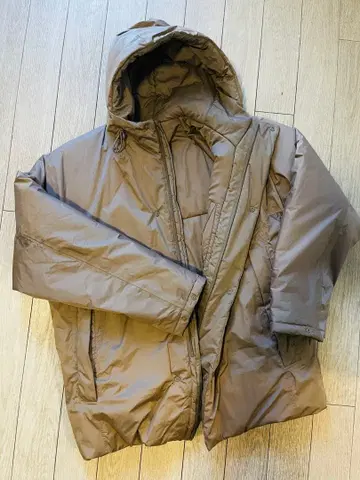 워크맨 다운 자켓 브라운 + 올리브 그린 L 사이즈 [2벌 세트]