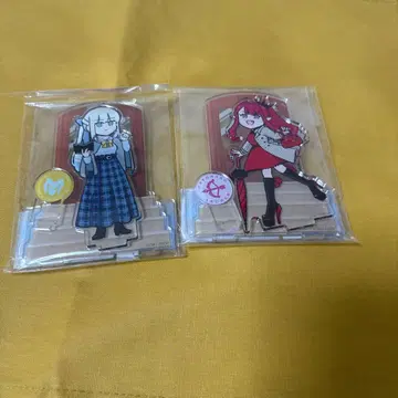 후지마루 리츠카는 모른다 모르간 바반시 아크릴 스탠드 두 개 세트 새상품