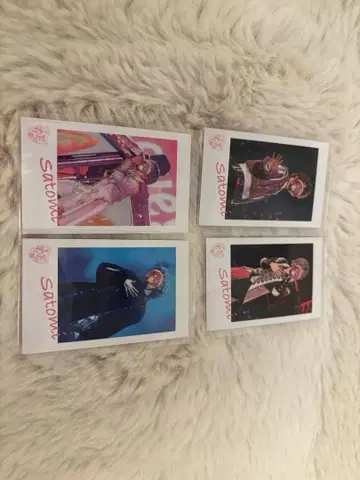 스토푸리 Here We Go!! 사토미군 폴라로이드풍 브로마이드 x 4