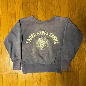 60s Champion 런택 네이비 플로키 맨투맨