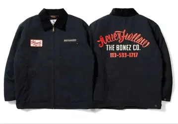 새상품 The BONEZ DUCK JACKET XL 사이즈 BLACK