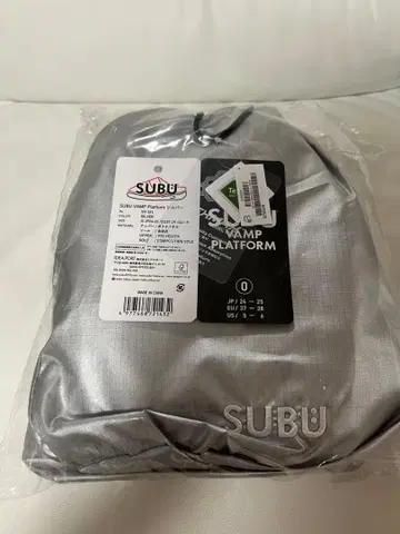 정품 상품 [스브] SUBU VAMP PLATFORM 통굽 실버/0