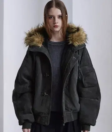 CLEL 파이어맨 테크 페이드 N-2B 플라이트 자켓