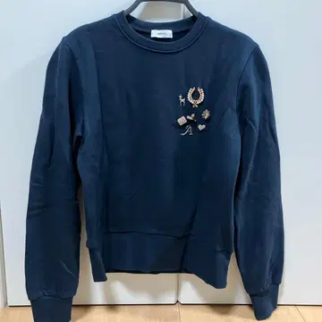 SHIPS any 속기모 비쥬 크루넥 컴팩트 풀오버