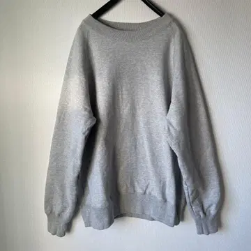 UNIVERSALPRODUCTS x YAAH 크루넥 맨투맨 그레이