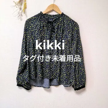 kikki 키키 블라우스 별 스타 프릴 멋스러운 귀여운 올 패턴