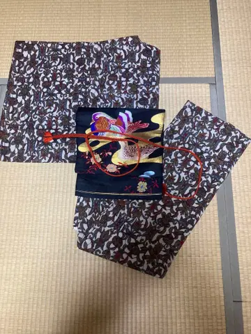 앤티크 기모노 다이쇼 로망 아르데코 크리스마스 설날 코디