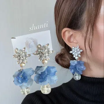 브라이덜 액세서리 웨딩 액세서리 블루 액세서리 엘사