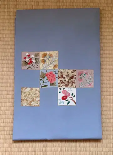 순수 실크 시오제 나고야 오비