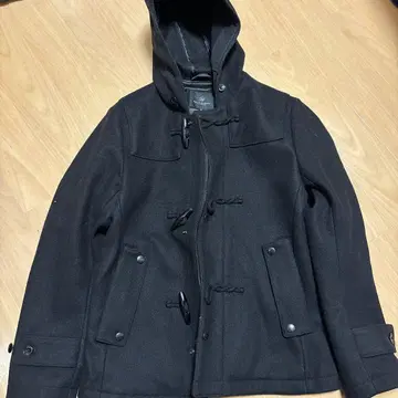 BEAUTY & YOUTH 블랙 더플 코트 S 사이즈