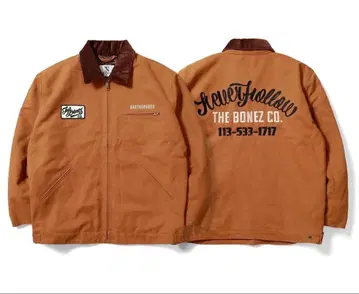 새상품 The BONEZ DUCK JACKET XL BROWN