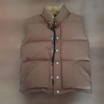 거의 새상품 Crescent Down Works 다운 베스트 여성용 M