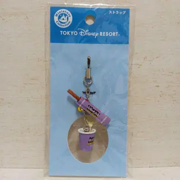 도쿄 디즈니 리조트 츄러스 & 커피 미니어처 후드 스트랩