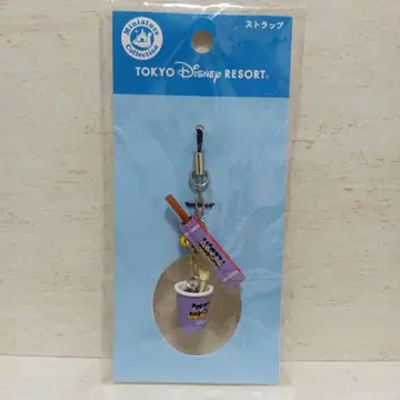 도쿄 디즈니 리조트 츄러스 & 커피 미니어처 후드 스트랩
