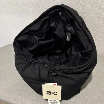 유니클로C 나일론 후디드 넥워머