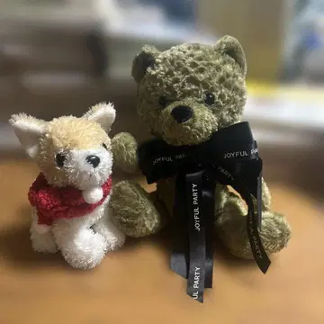 JOYFUL PARTY 봉제 인형 세트 2개