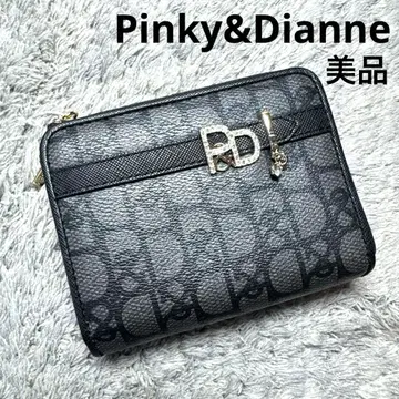 [ 새상품급 ] Pinky&Dianne 접이식 지갑 시그니처 블랙