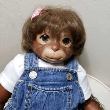 리본 인형 원숭이