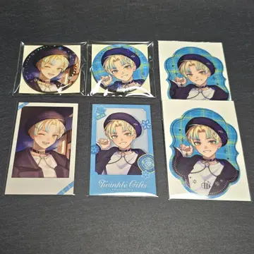 히바치 마나 Twinkle Gifts 캔뱃지 폴라로이드 특전